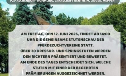 Stutenschau Isterberg 2026